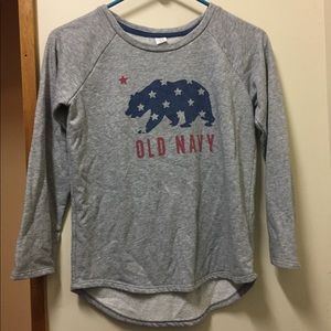 Old Navy hi low sweatshirt